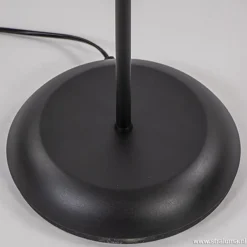 Straluma Zwarte vloer/leeslamp touch dimbaar><noscript><img width=